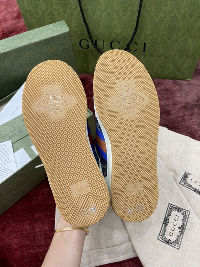 구찌 스크리너 아이보리 데님