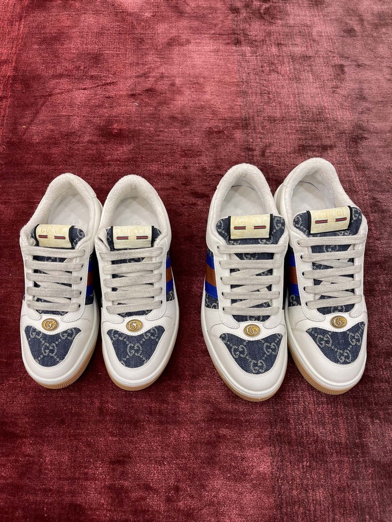 구찌 스크리너 아이보리 데님