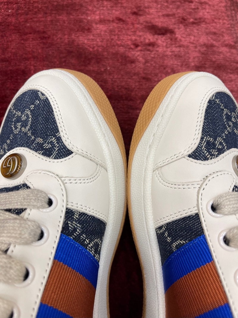 구찌 스크리너 아이보리 데님