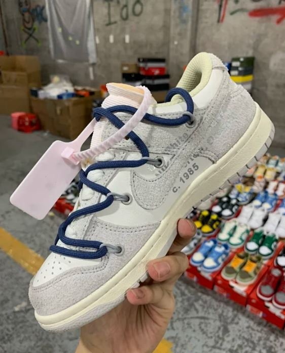 [나이키X오프화이트] 덩크 로우 더 50 - 로트 18