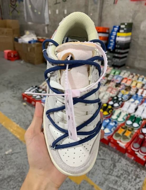 [나이키X오프화이트] 덩크 로우 더 50 - 로트 18