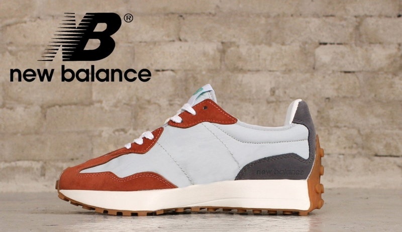 뉴발란스 327 브라운그레이 스니커즈