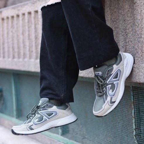 디올 22S/S B30 로우탑 스니커즈 올리브