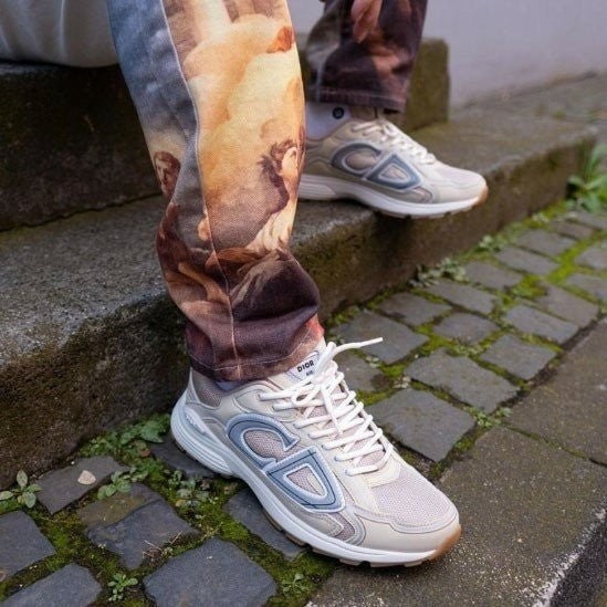 디올 22S/S B30 로우탑 스니커즈 크림