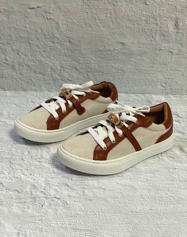 에르메스 데이 켈리 스니커즈 (브라운)