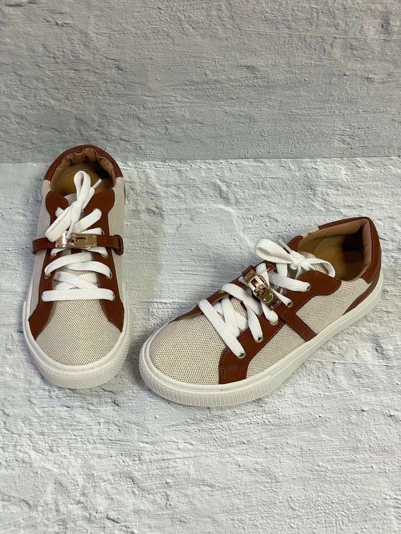 에르메스 데이 켈리 스니커즈 (브라운)