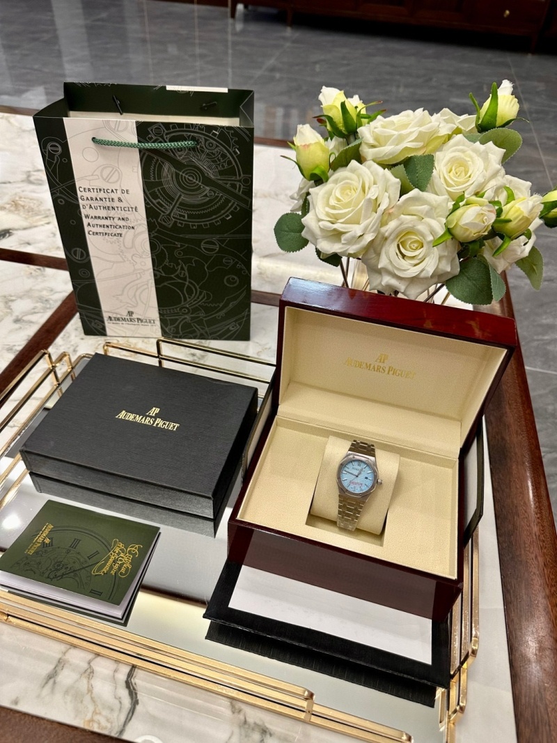 오데마피게 로얄오크 15510 아이스블루 35mm -여성용-