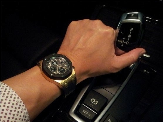 오데마피게 로얄오크 오프쇼어 로즈골드