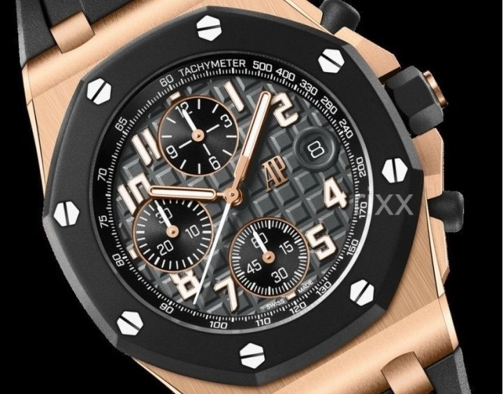 오데마피게 로얄오크 오프쇼어 로즈골드