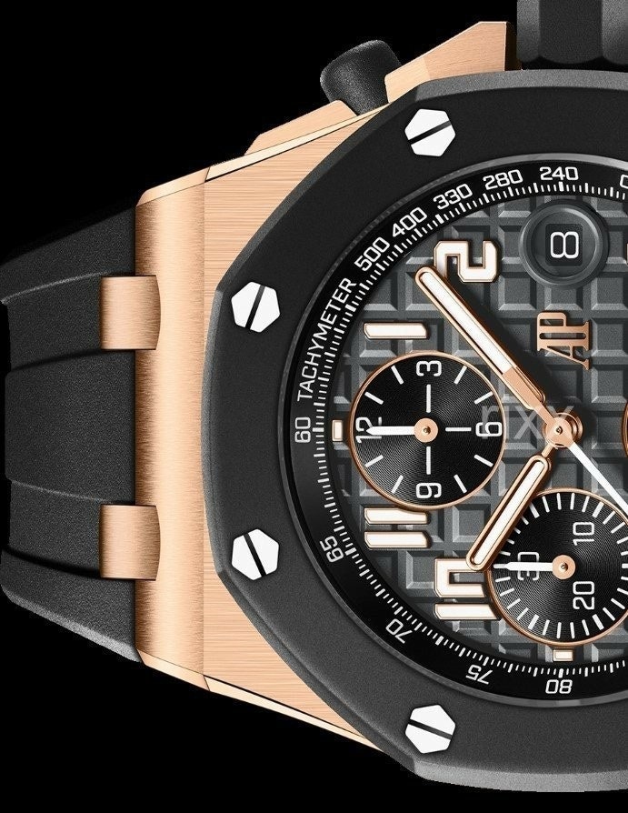 오데마피게 로얄오크 오프쇼어 로즈골드