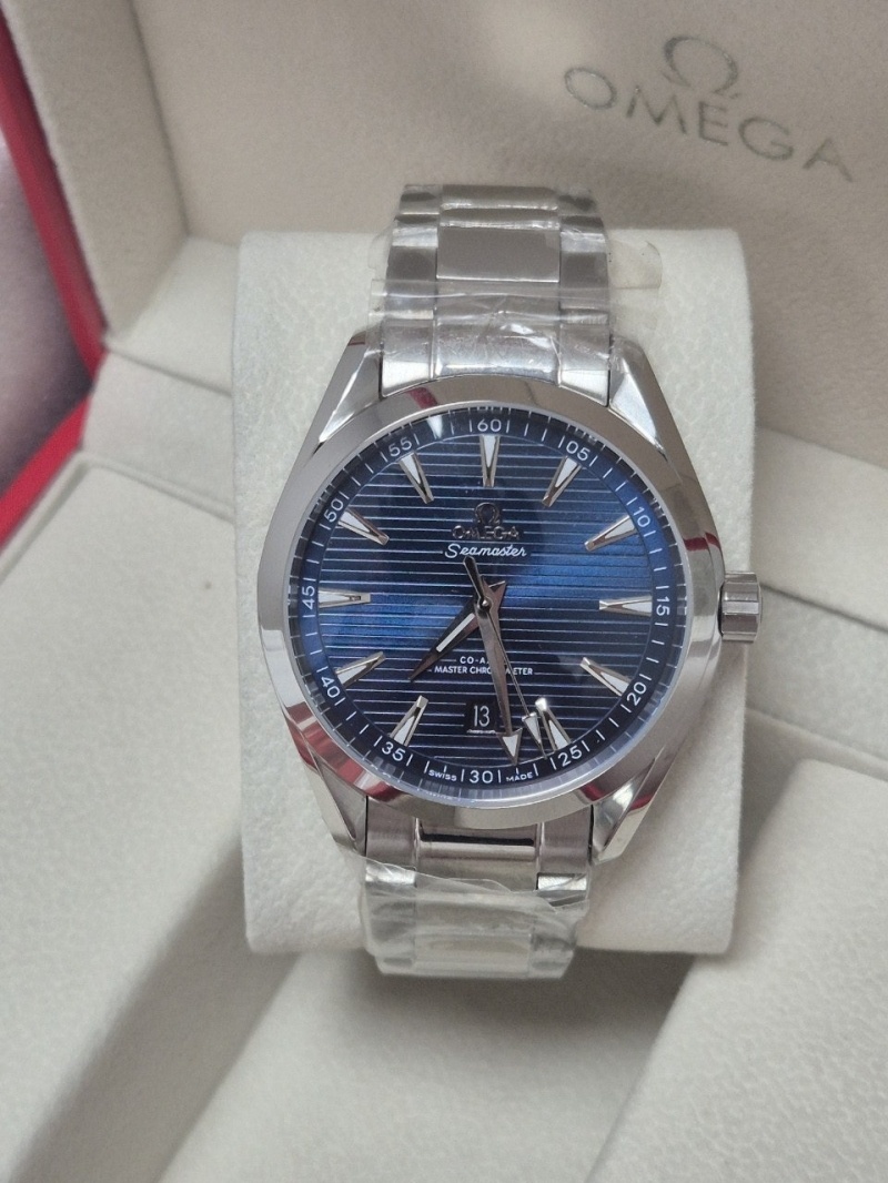 오메가 씨마스터아쿠아 테라 블루 (남성) -풀구성품-