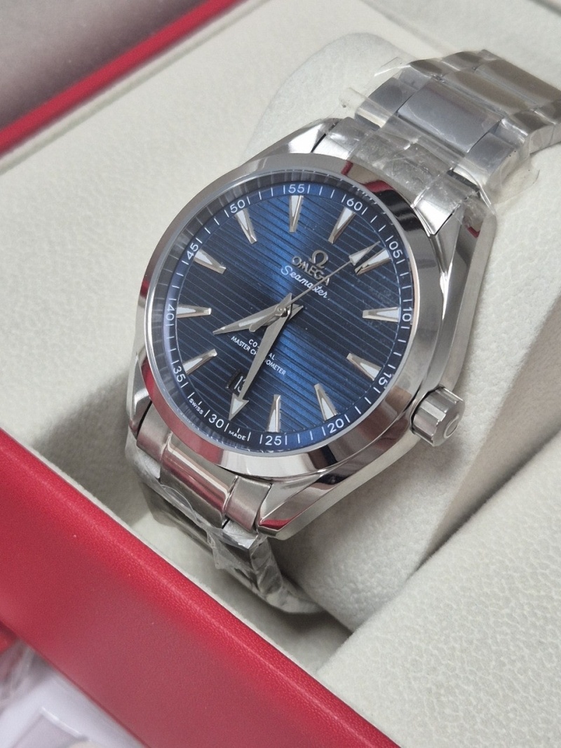 오메가 씨마스터아쿠아 테라 블루 (남성) -풀구성품-