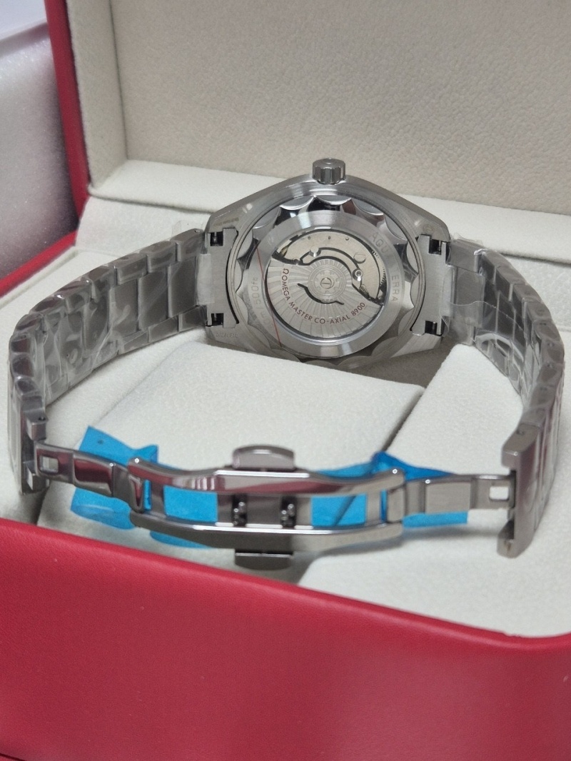 오메가 씨마스터아쿠아 테라 블랙 (남성) -풀구성품-