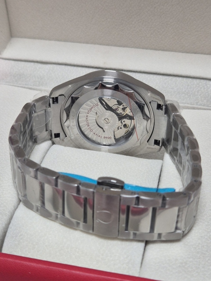 오메가 씨마스터아쿠아 테라 블랙 (남성) -풀구성품-