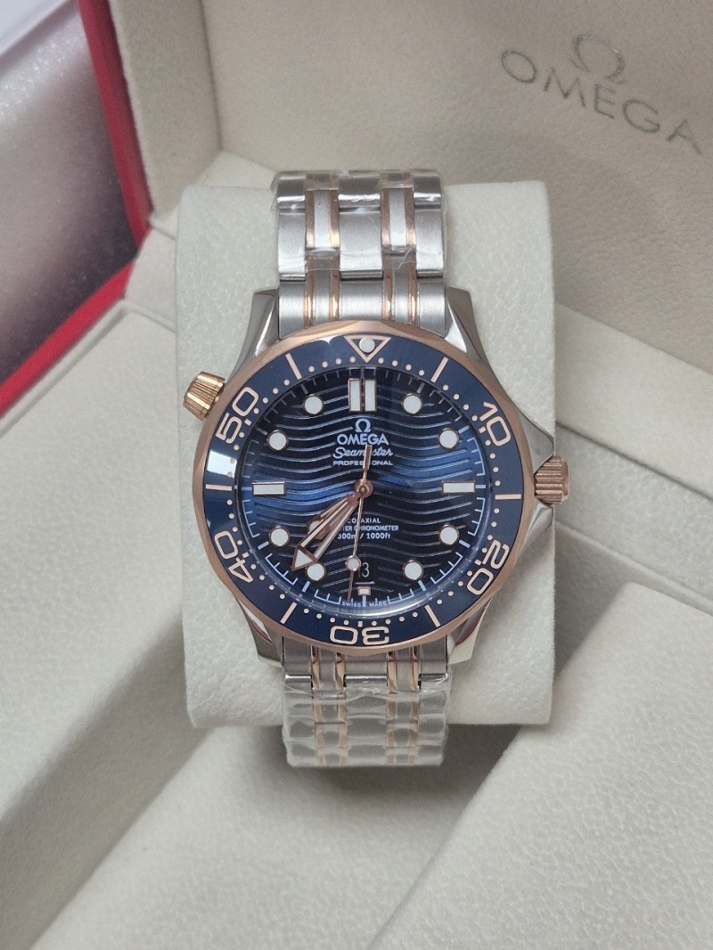 오메가 코엑시얼 마스터 콤비  크로노미터 (남성) -풀구성품-