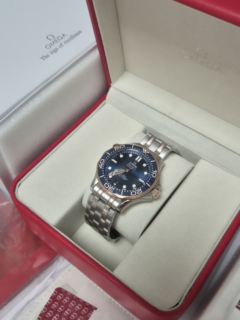 오메가 코엑시얼 마스터 콤비  크로노미터 (남성) -풀구성품-