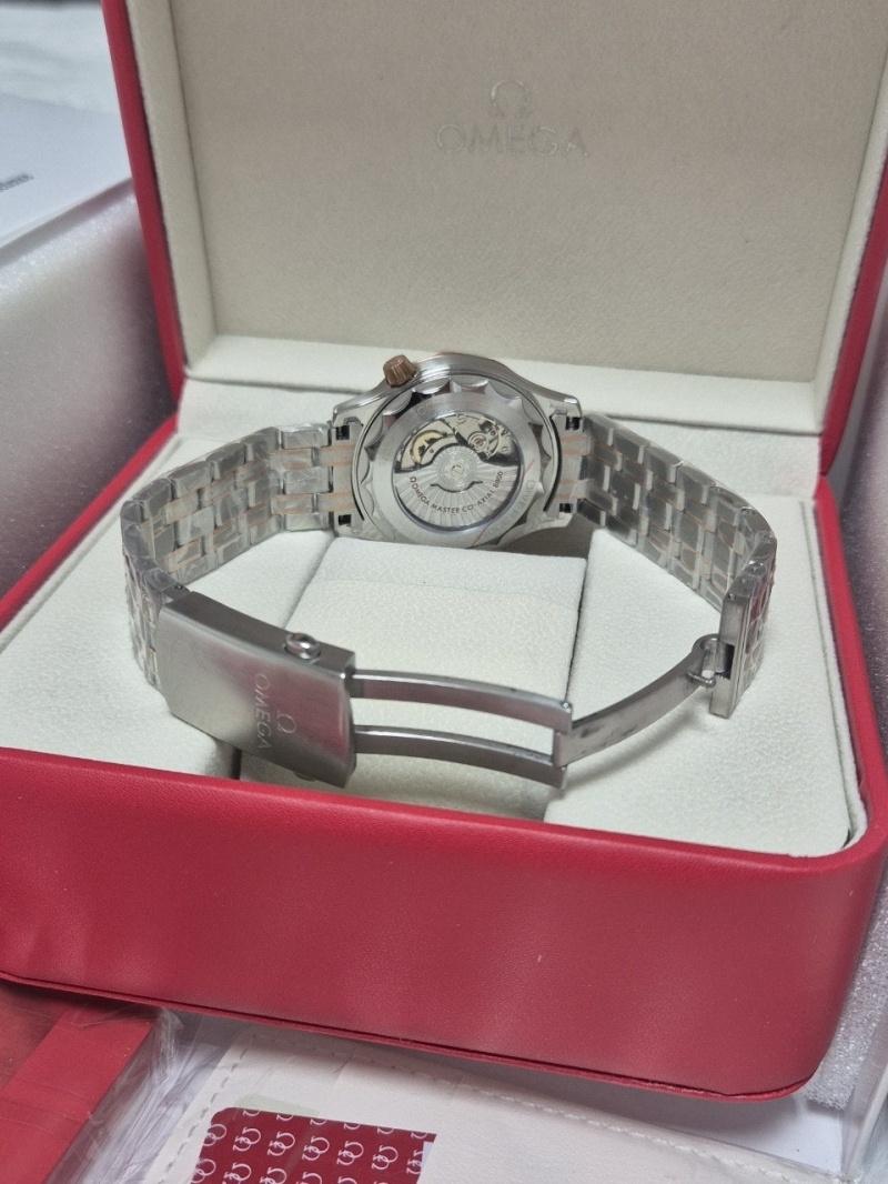 오메가 코엑시얼 마스터 콤비  크로노미터 (남성) -풀구성품-