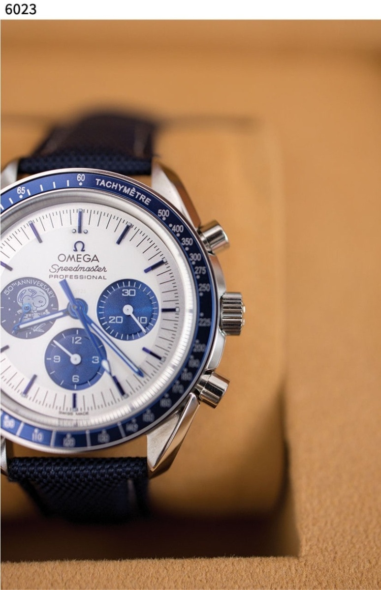 오메가 스피드마스터기념 시리즈 실버 스누피 어워드