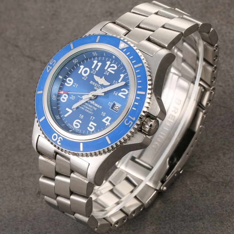 브라이틀링 슈퍼오션2 메탈 블루 44