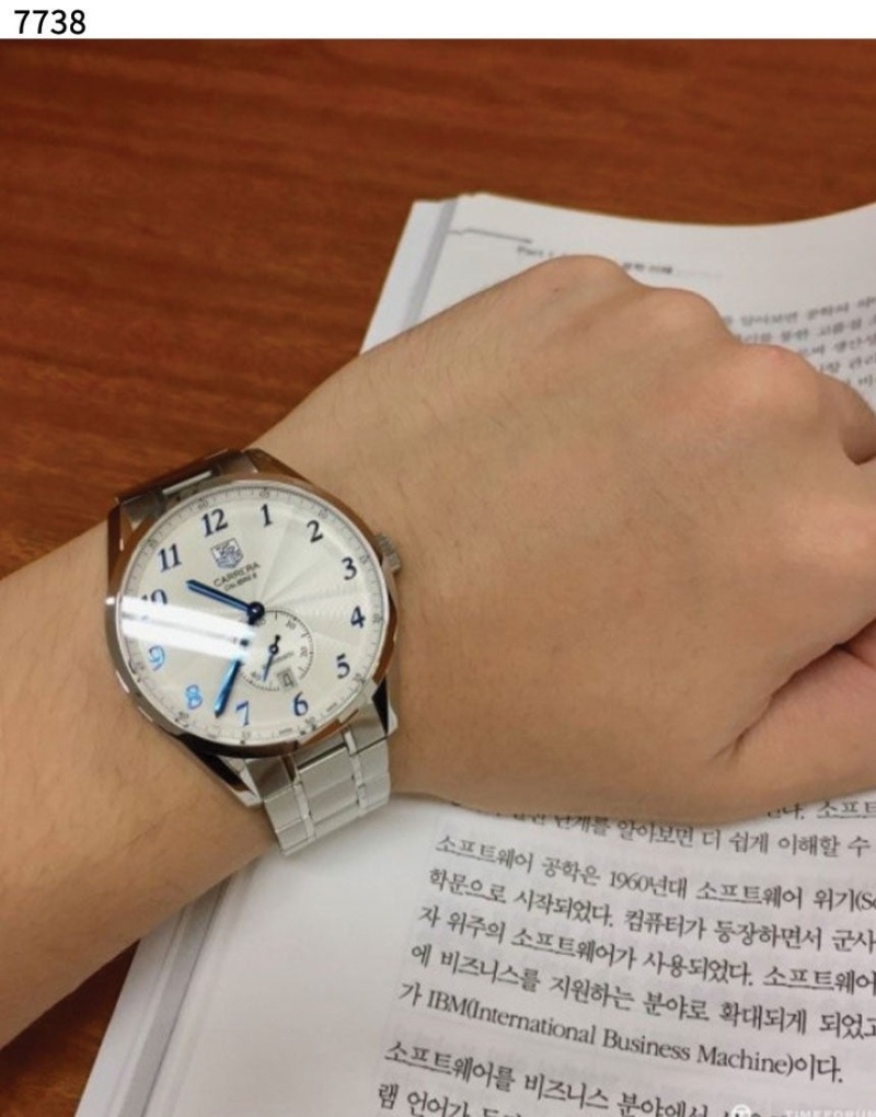 태그호이어 수입고급 까레라 칼리버6 헤리티지