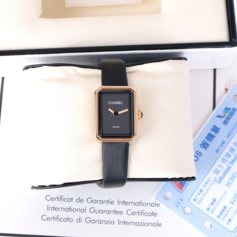 샤넬 리본워치 옐로우골드