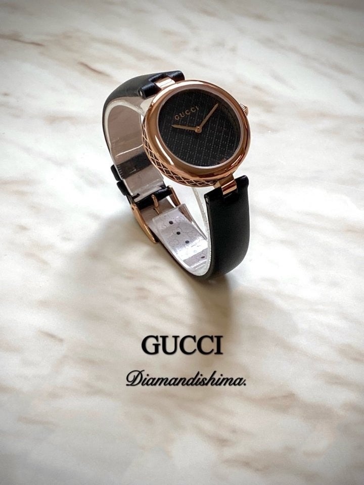 구찌 디아망띠시마 여성 가죽 시계 32mm