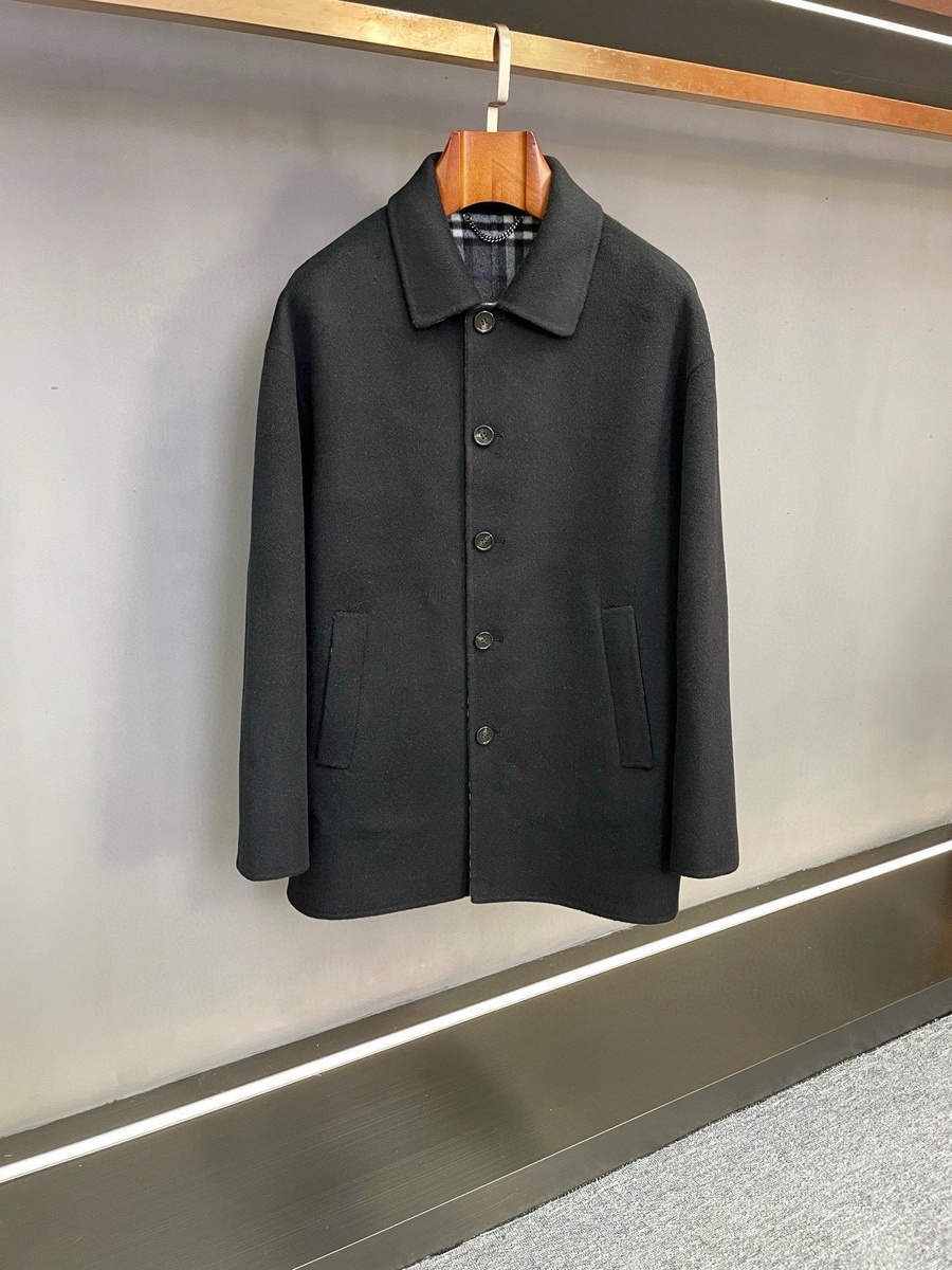 버버리 리버서블 캐시미어 코트