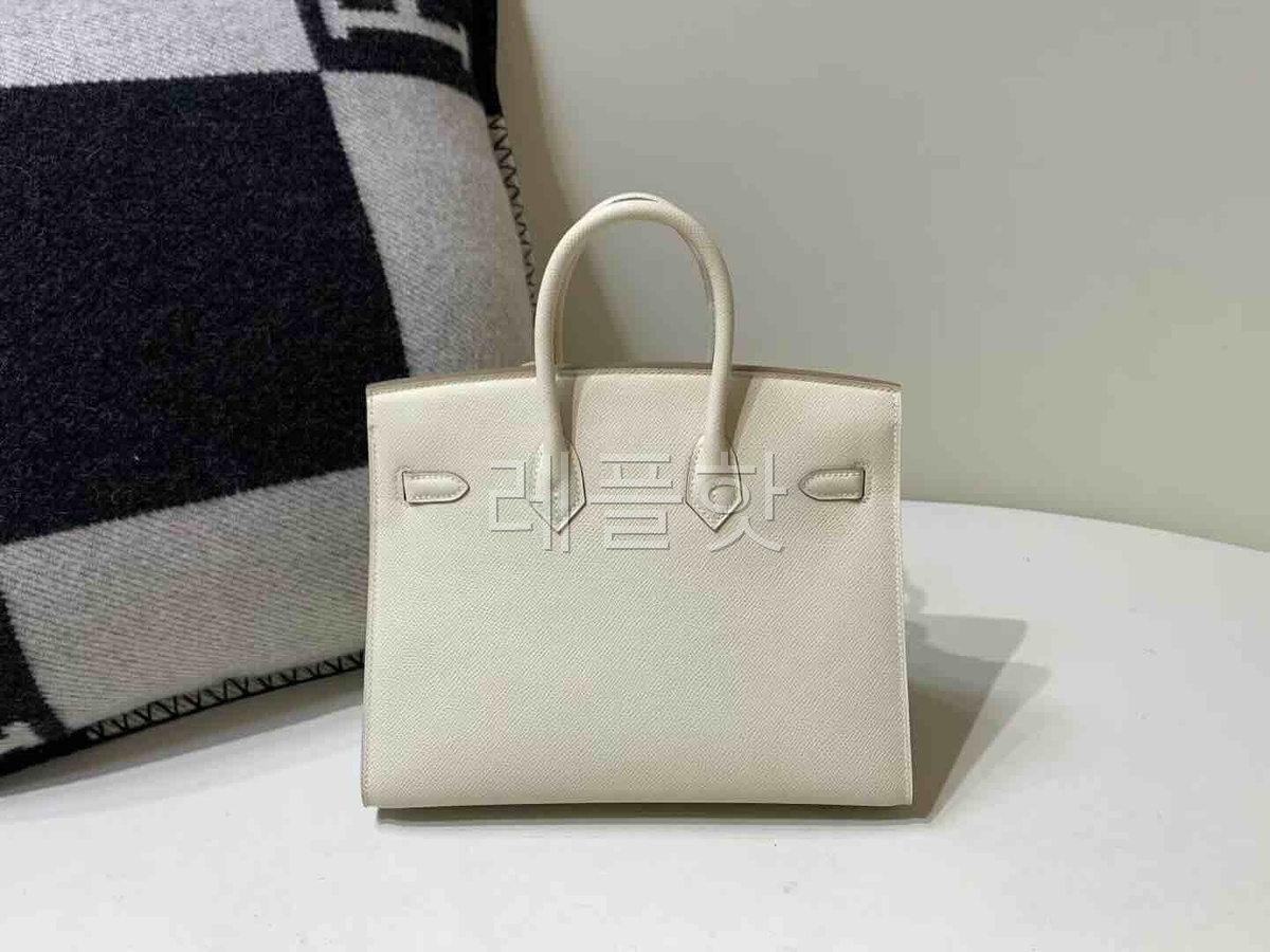 Hermès Birkin 25 Epsom Sellier Craie x Gold Hardware