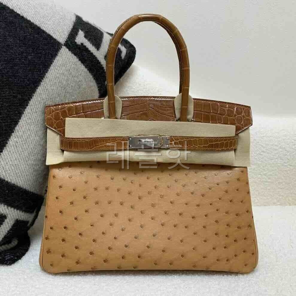 Hermès Birkin 25 Trench Ostrich x Gold Hardware