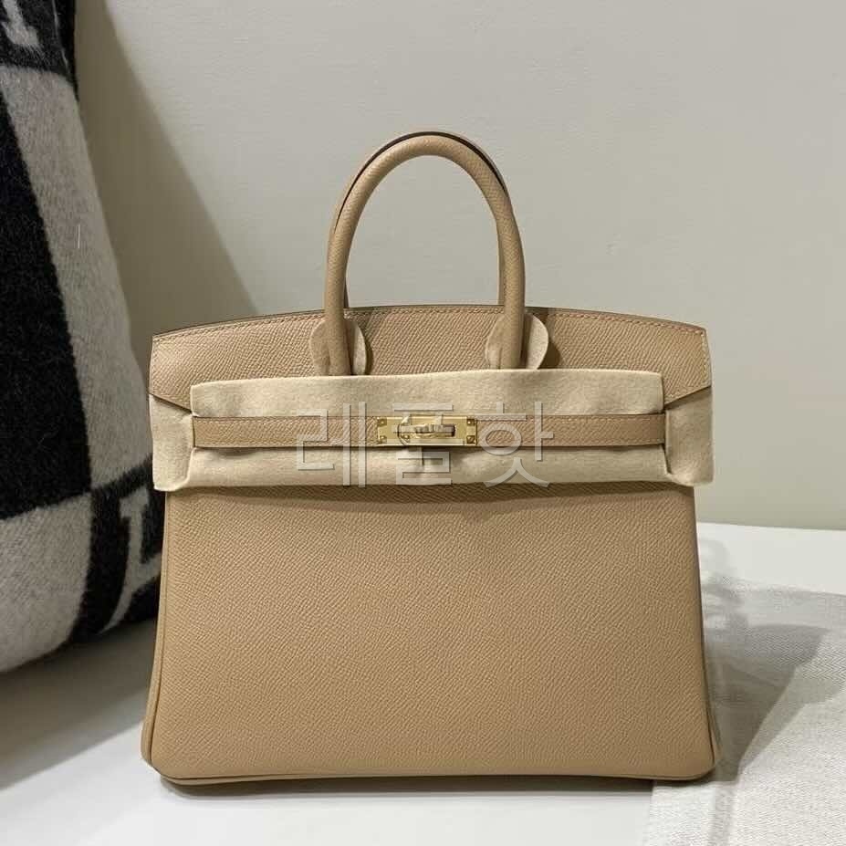 Hermès Birkin 25 Epsom Trench x Gold Hardware
