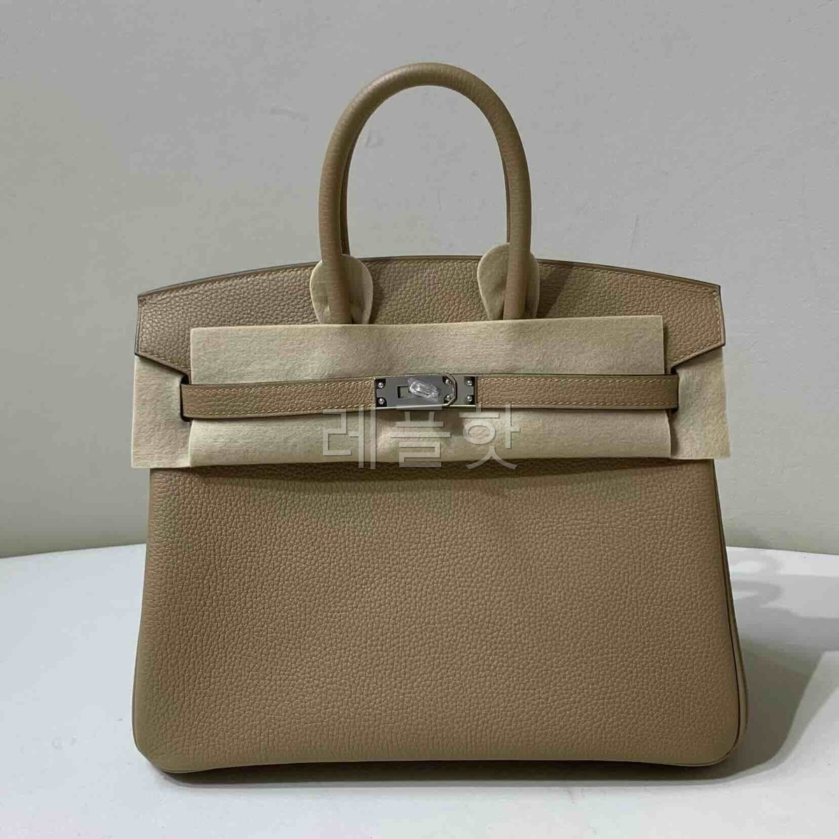 Hermès Birkin 25 Togo Chai x Palladium Hardware