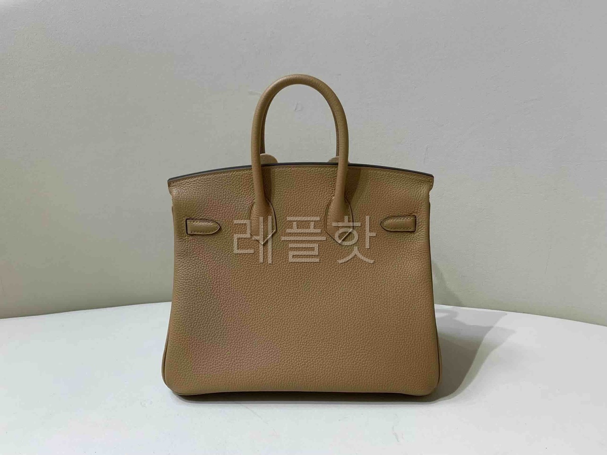 Hermès Birkin 25 Togo Chai x Palladium Hardware