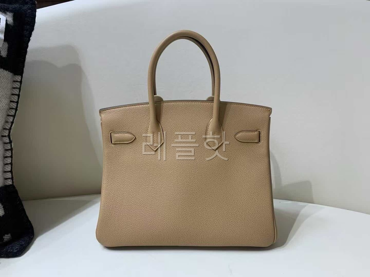 Hermès Birkin 30 Togo Chai x Palladium Hardware