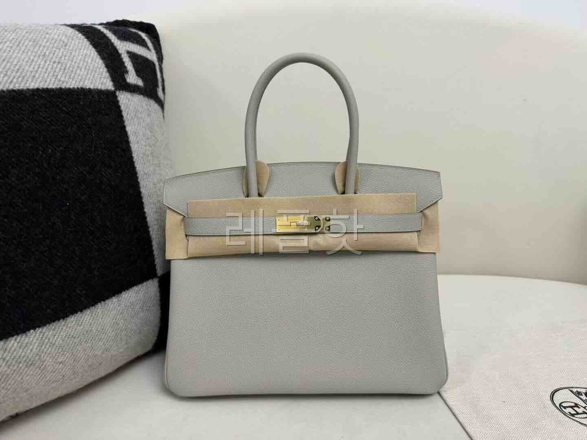 Hermès Birkin30 Togo Gris Perle x Gold Hardware