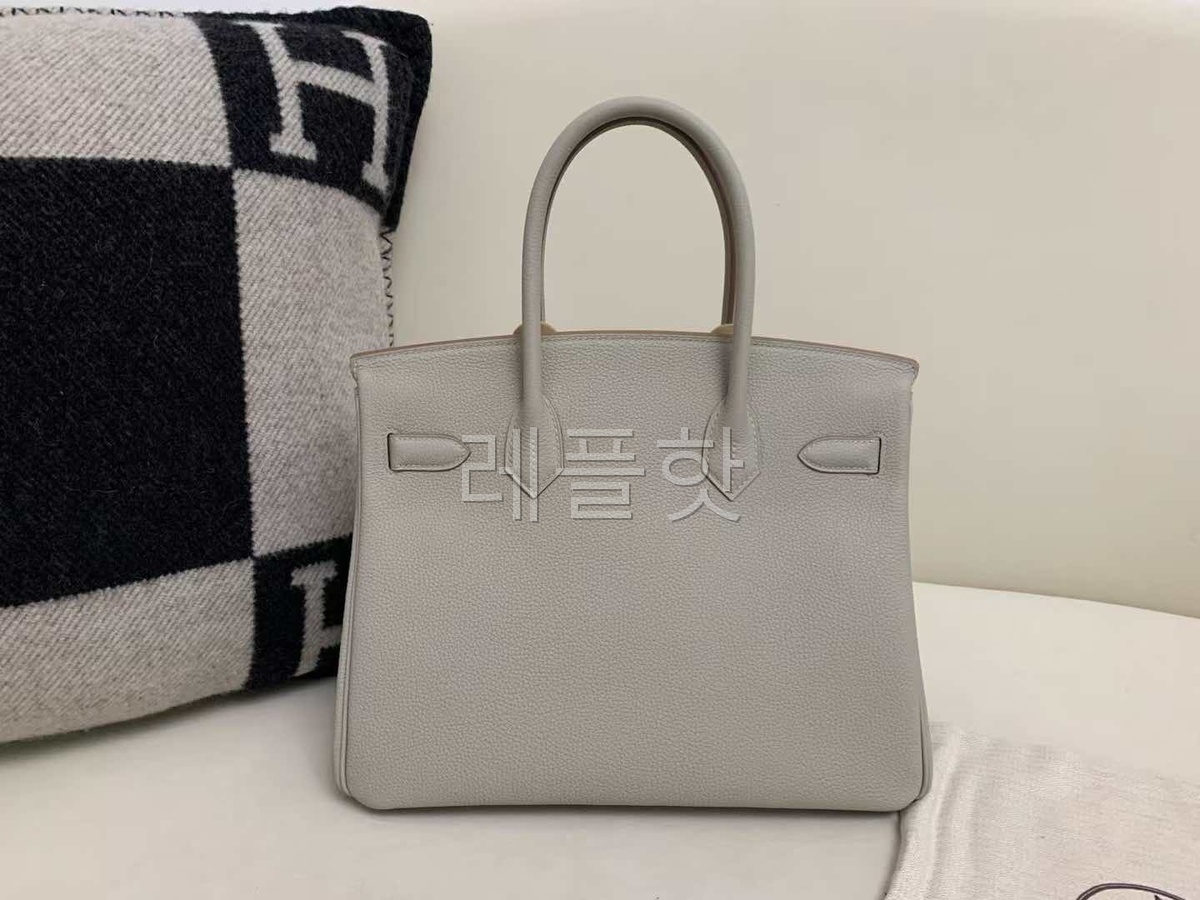 Hermès Birkin 30 Togo Gris Perle x Palladium Hardware
