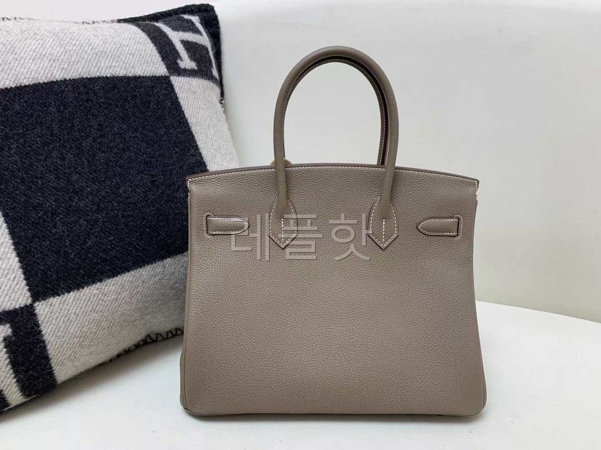 Hermès Birkin 30 Togo Etoupe x Gold Hardware