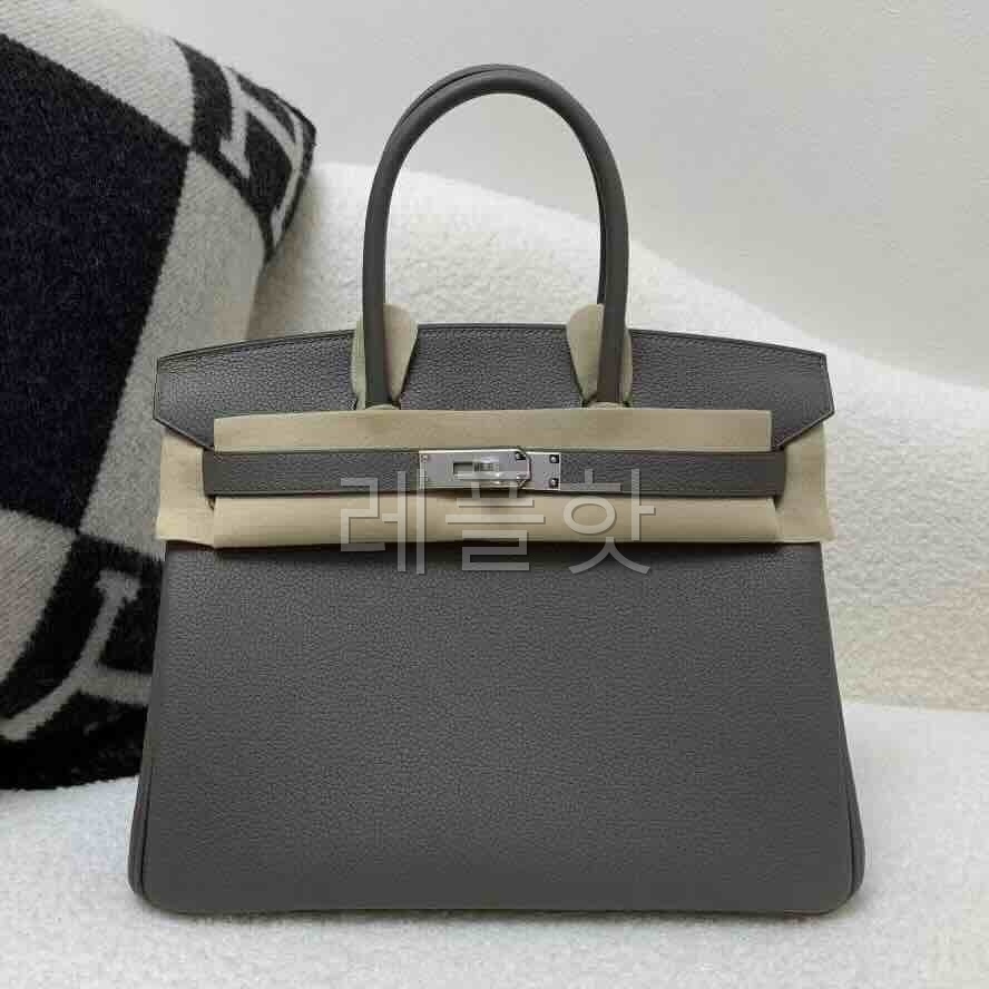 Hermès Birkin 30 Togo Etain x Palladium Hardware