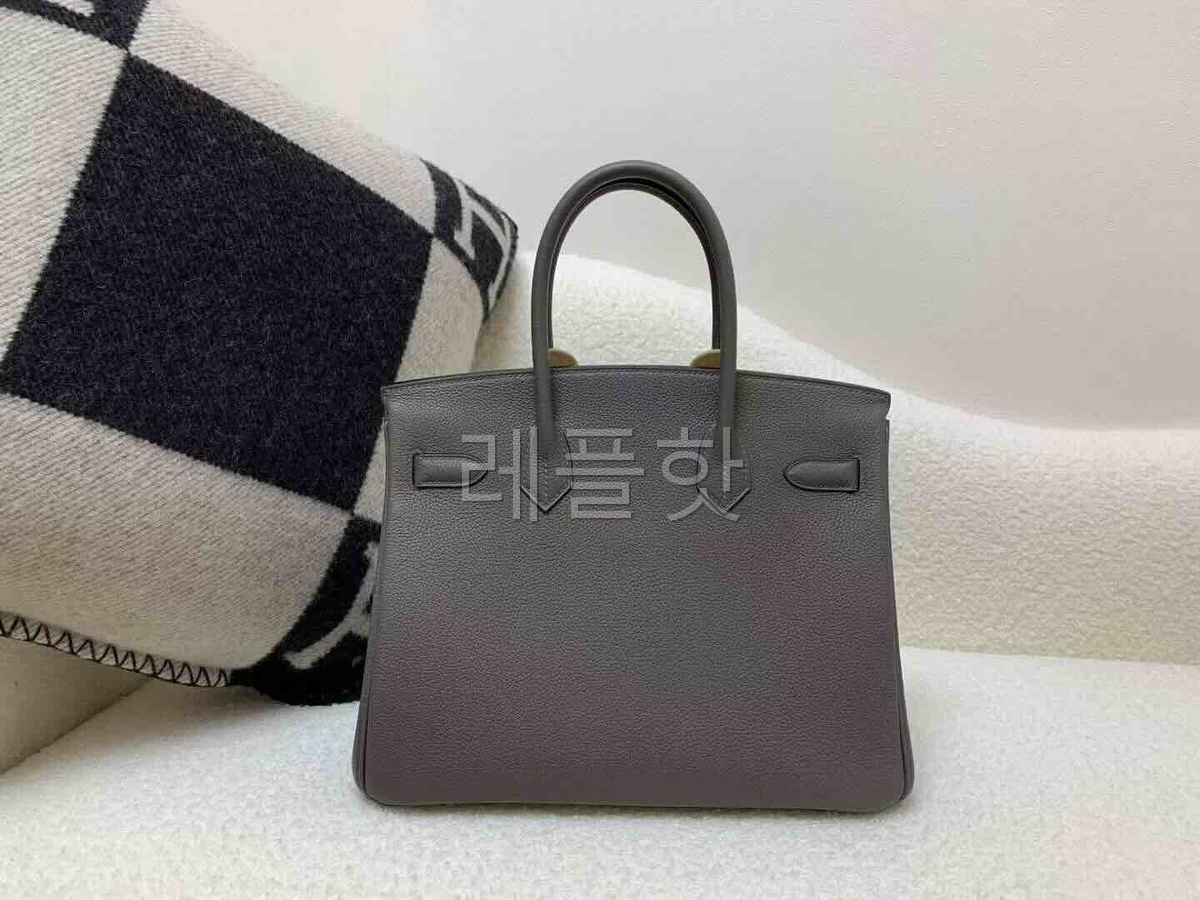 Hermès Birkin 30 Togo Etain x Palladium Hardware