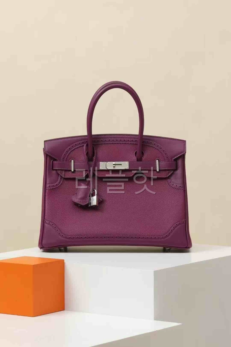 Hermès Birkin 30 GHILLIES Anemone x SWIFT x Gold Hardware