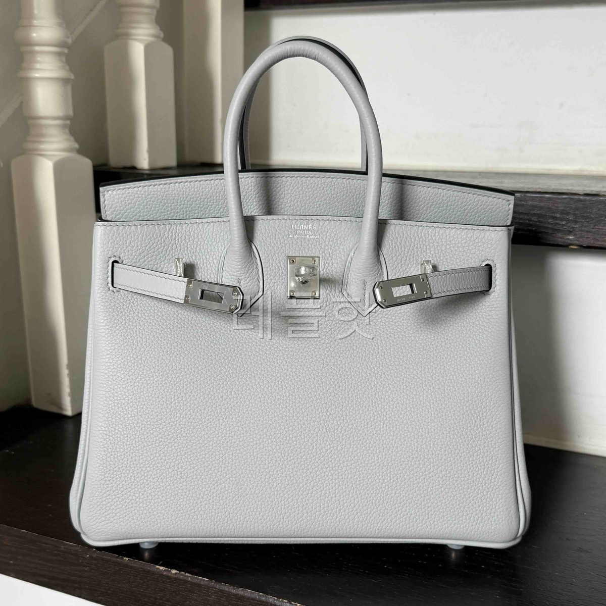 Hermès Birkin 25 Blue Pale Togo x Palladium Hardware