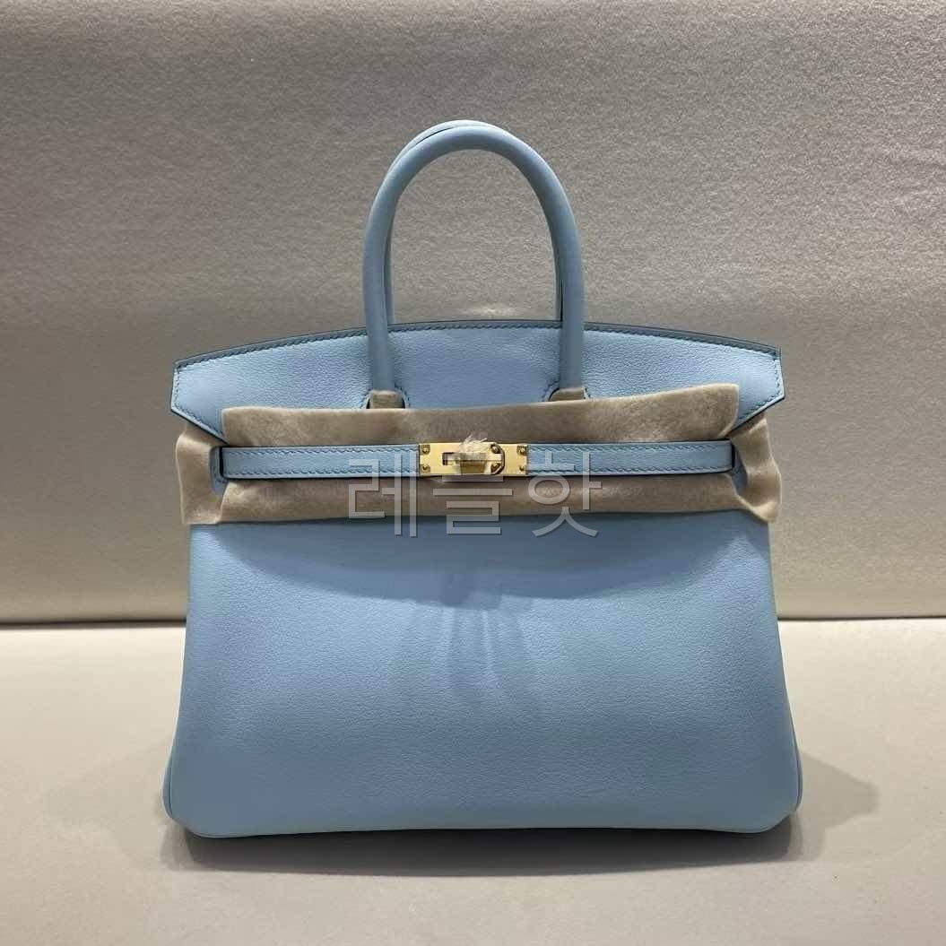 Hermès Birkin 30 Swift Bleu De Nord x Gold Hardware
