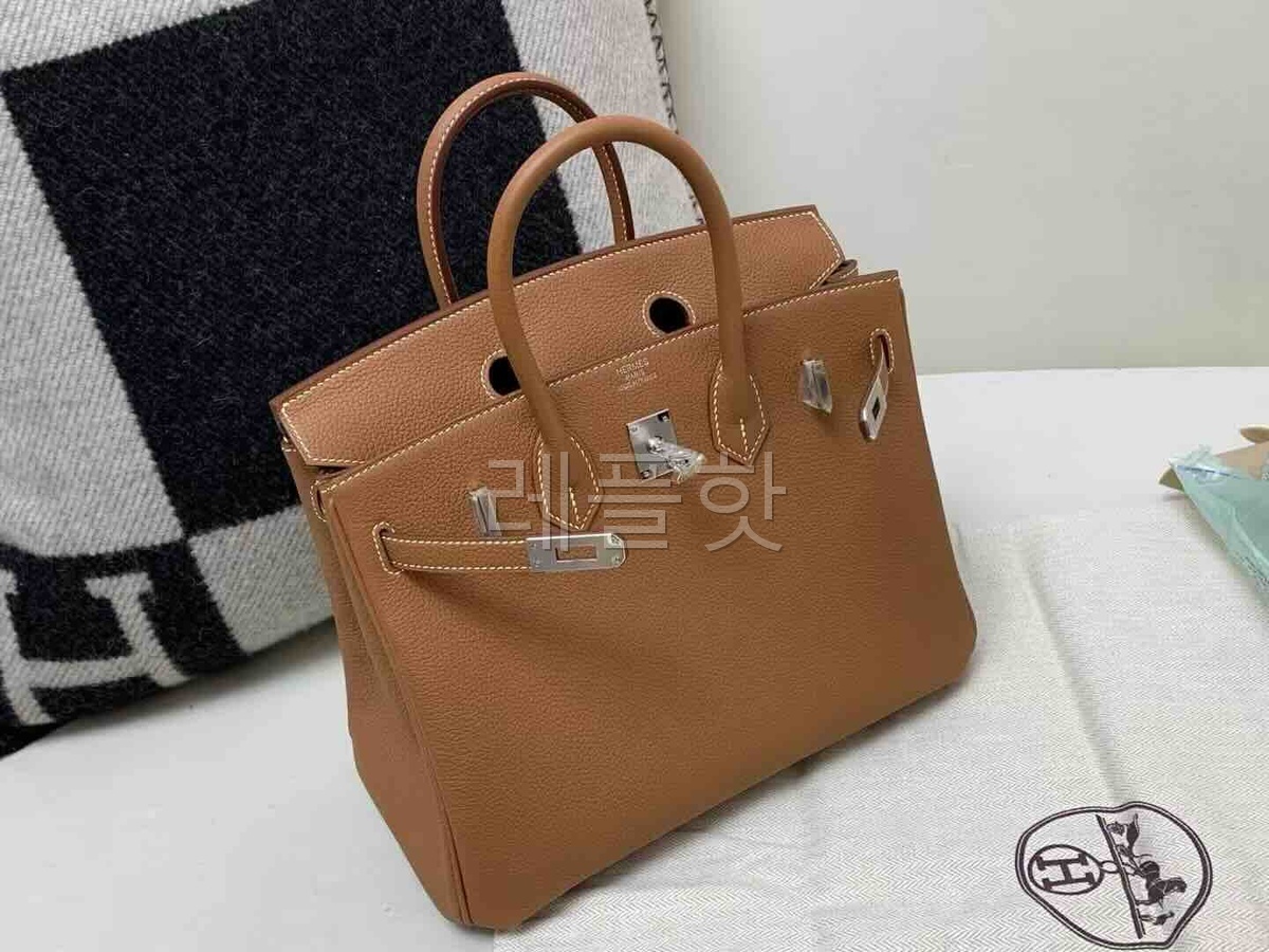Hermès Birkin 25 Gold Togo x Palladium Hardware
