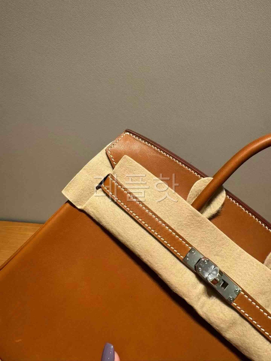 Hermès Birkin 25 Barenia Gold x Palladium Hardware