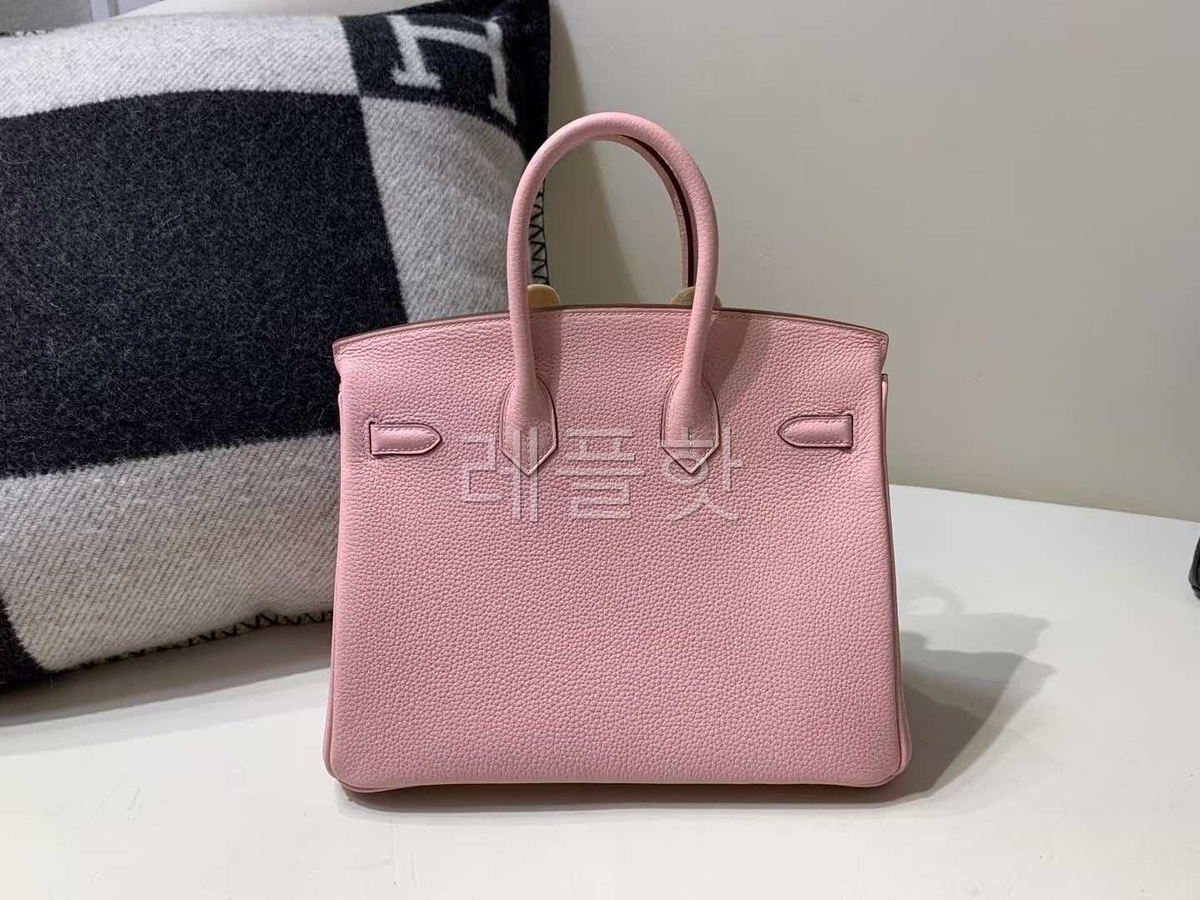 Hermès Birkin 25 Togo Rose Sakura x Gold Hardware