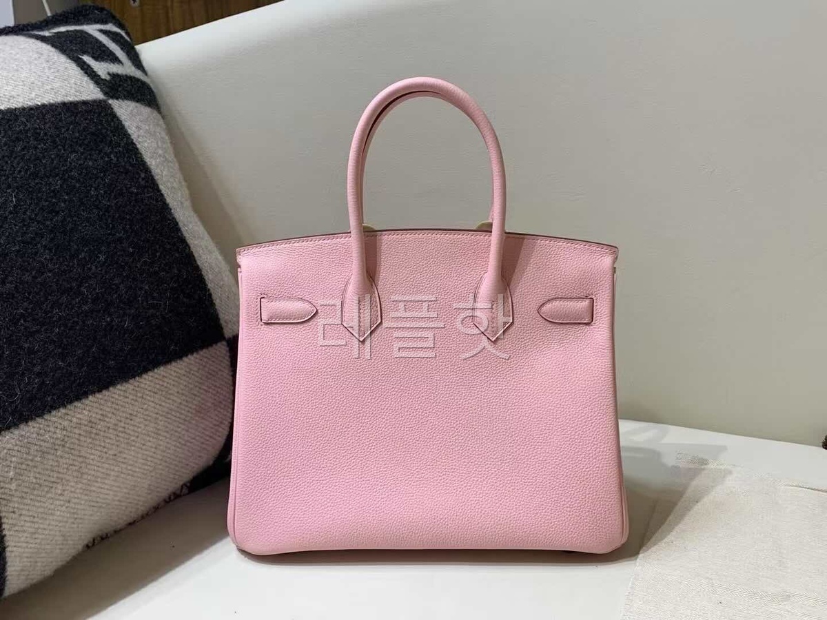 Hermès Birkin 30 Togo Rose Sakura x Palladium Hardware