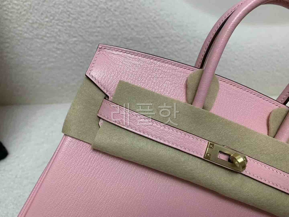 Hermès Birkin 25 Chevre Rose Sakura & Rose Mexico x Gold Hardware