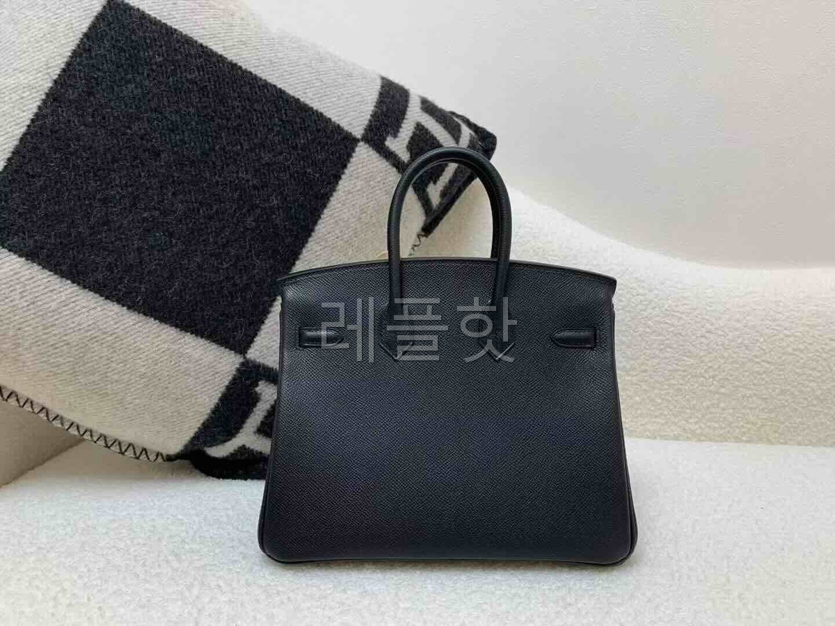 Hermès Birkin 25cm Epsom Noir x Gold Hardware