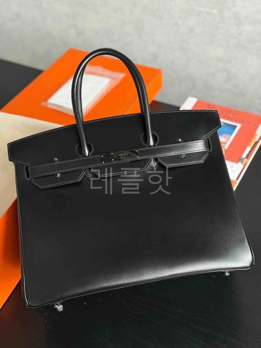 Hermès Birkin 30 Box Noir So Black
