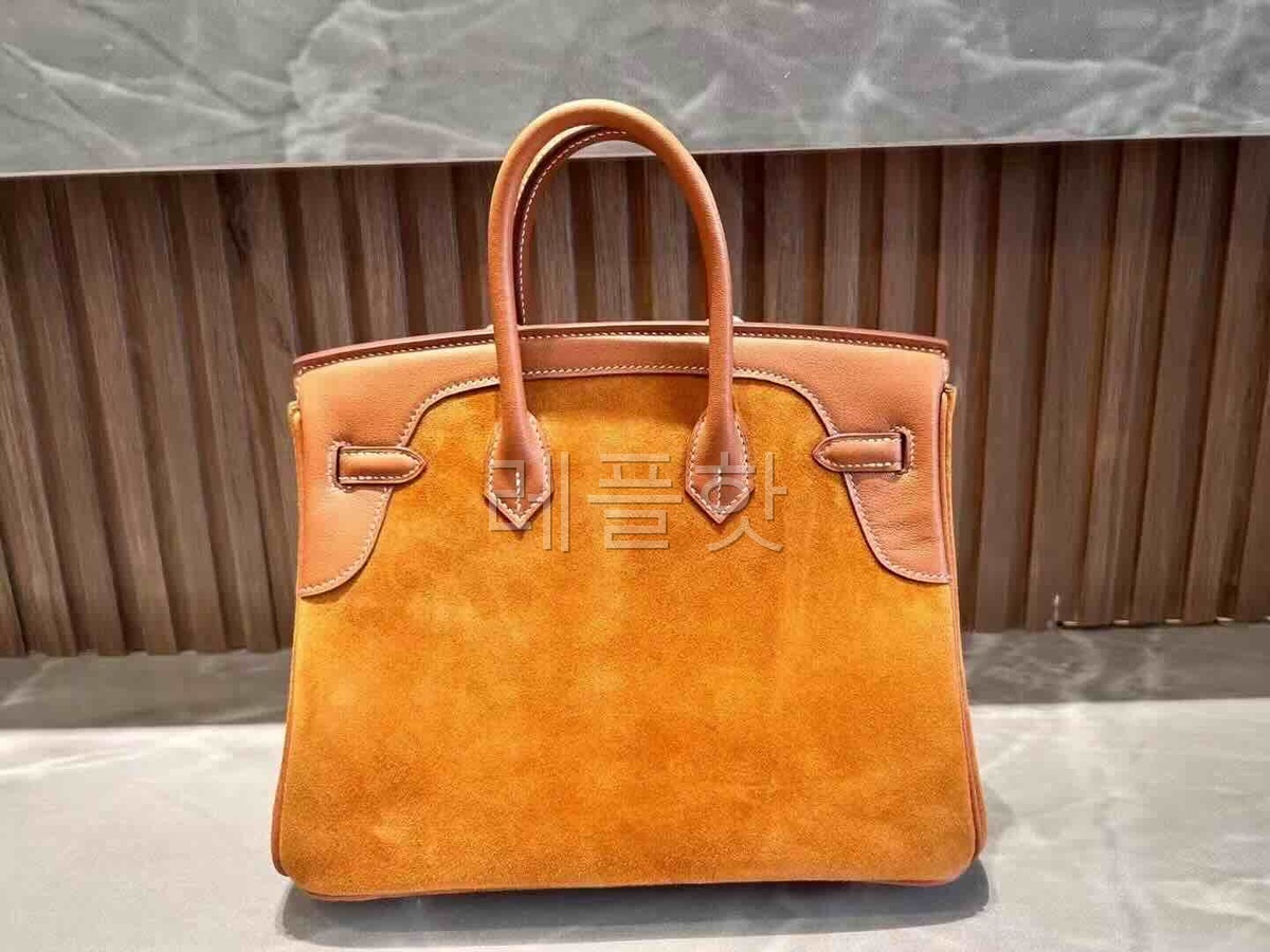 Hermès Birkin 25 Veau Doblis & Swift Gold/Cuivre  x Gold Hardware