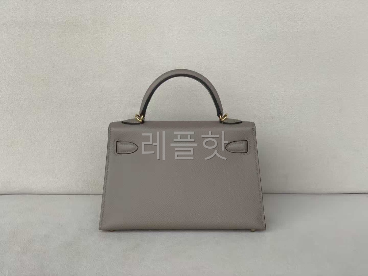 Hermès Kelly II Epsom Gris Mouette x Hardware